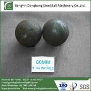 खनन के लिए 80 मिमी ग्राइंडिंग स्टील बॉल